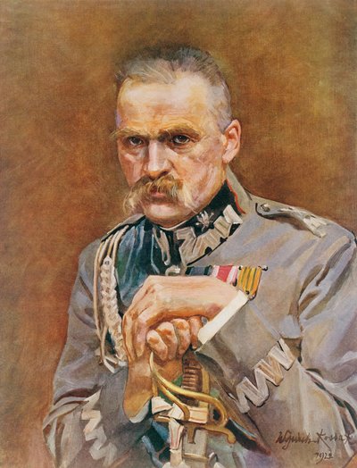 Marshal Joseph Pilsudski by Wojciech Kossak